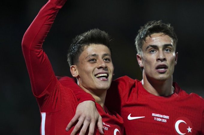 2026 Dünya Kupası Elemeleri: Türkiye, Bulgaristan’ı 6-1 yendi Türkiye