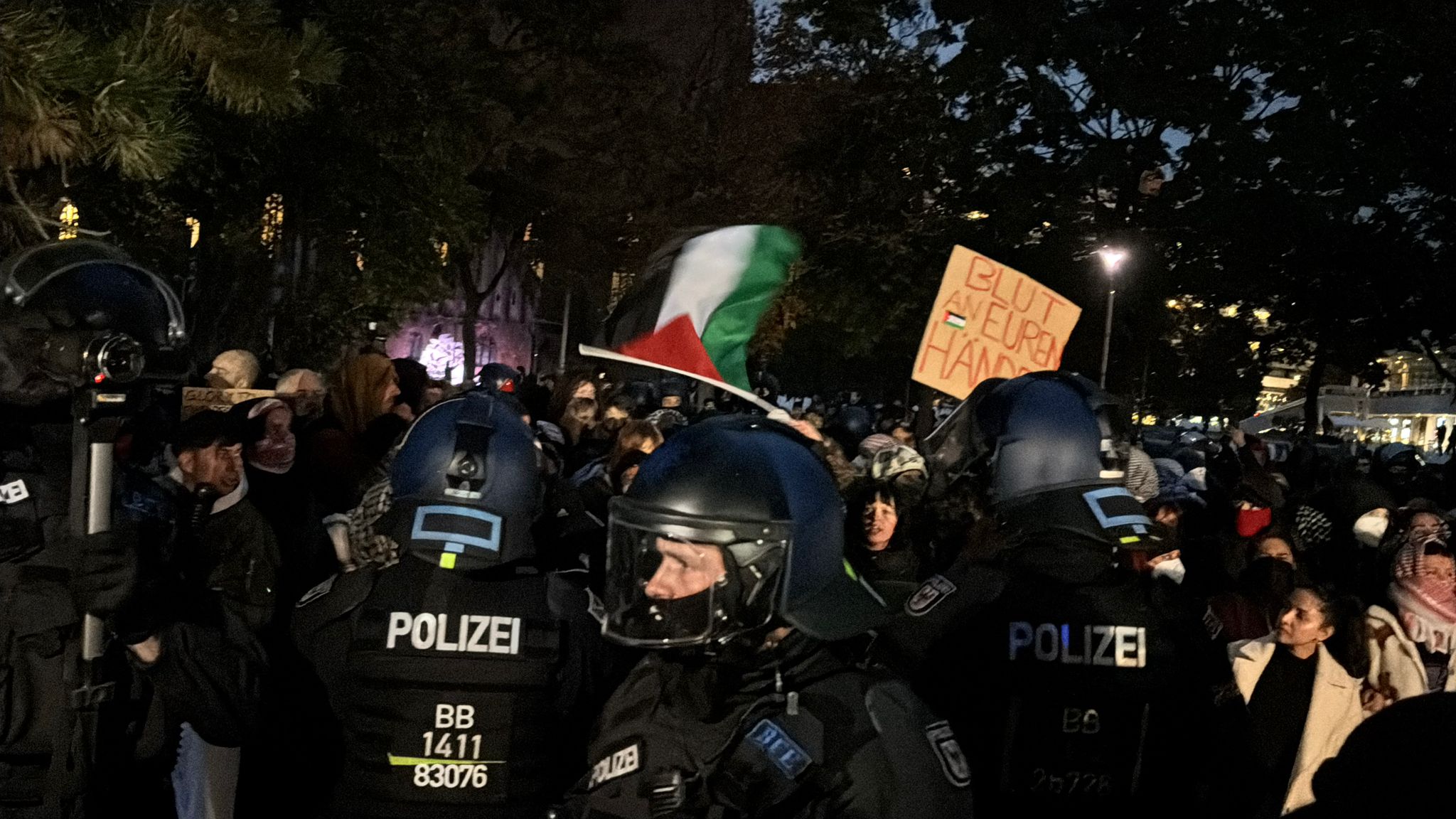 Berlin Filistin İsrail