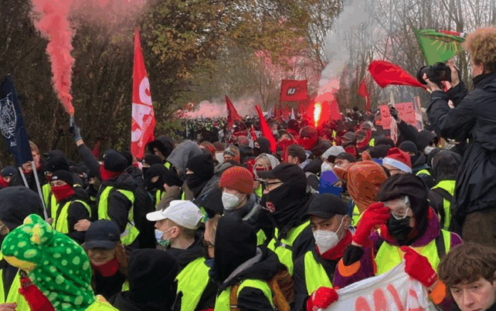 AfD Gençlik Örgütü Protestoları