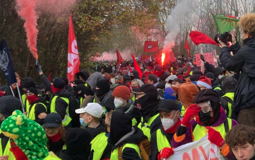 AfD Gençlik Örgütü Protestoları