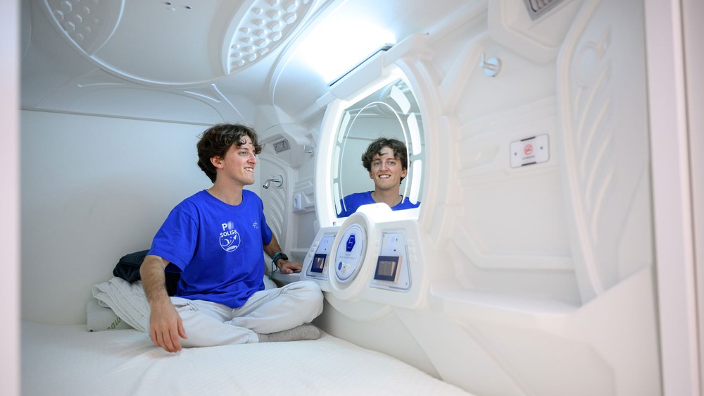 Alman Uzay Merkezi, 100 gün izolasyonda kalacak gönüllüler arıyor Astronot uyku kapsülü