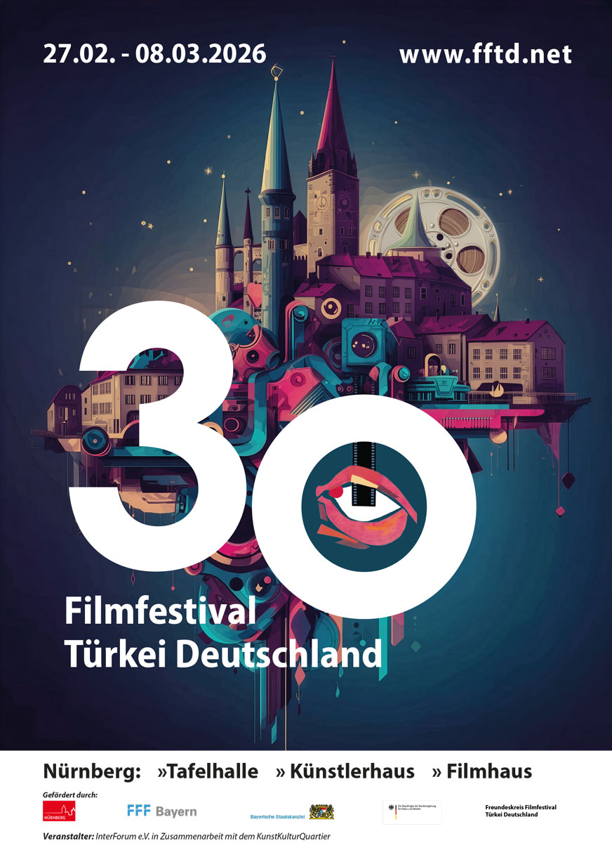 30. Türkiye Almanya Film Festivali kapılarını açtı 30. Türkiye-Almanya Film Festivali Afişi