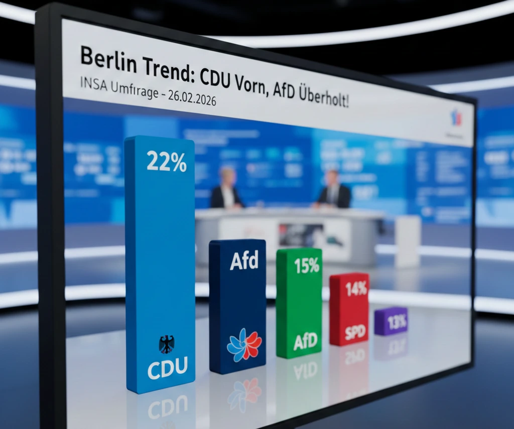 Seçim anketi: Berlin'de AfD şoku Berlin seçim anketi