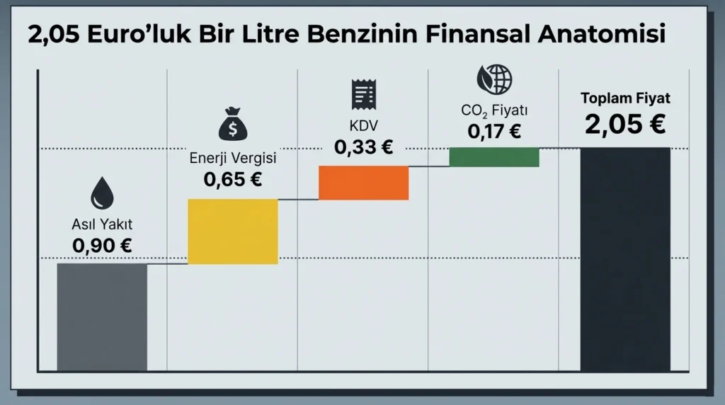 Almanya'da akaryakıt vergi oranı