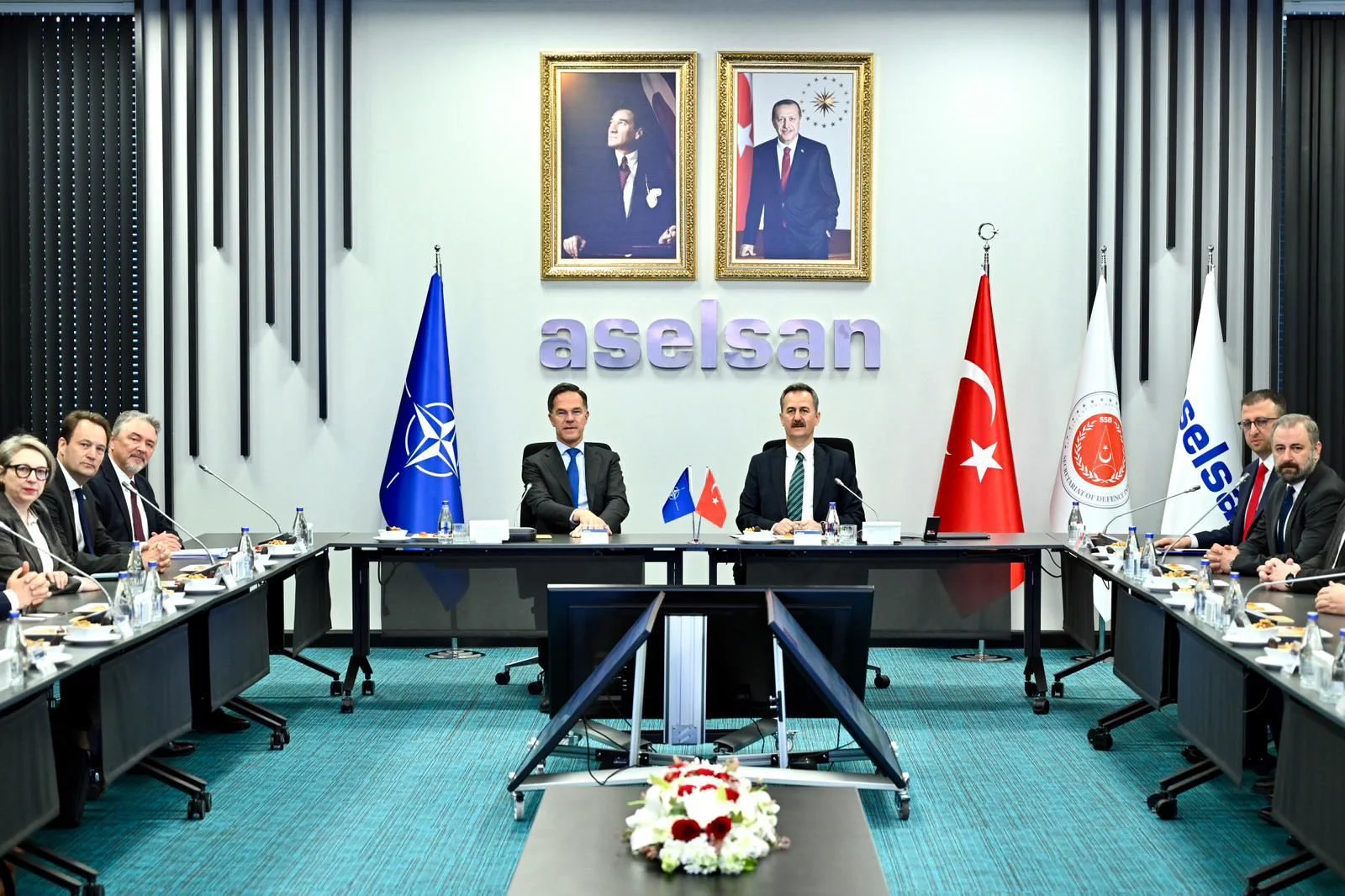 Mark Rutte: Türkiye savunma sanayisinde devrim yaptı Mark Rutte, Aselsan Ziyareti
