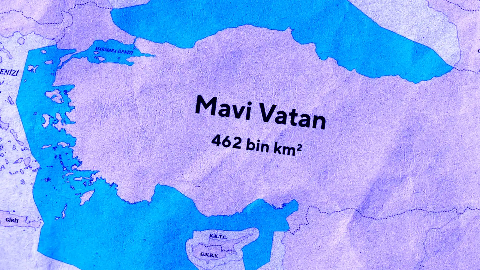 Mavi Vatan Haritası