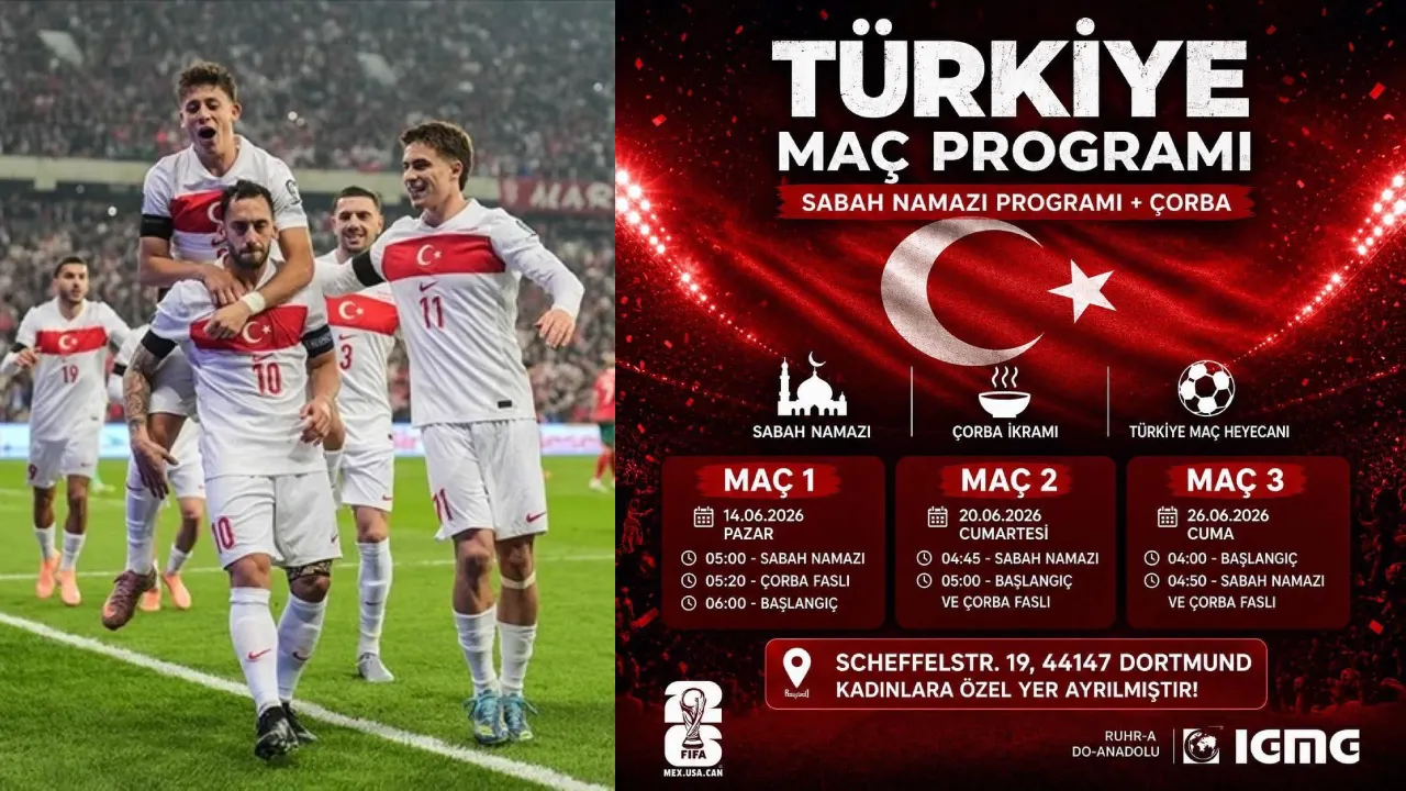 Türkiye Milli Maçları Camide izlenecek