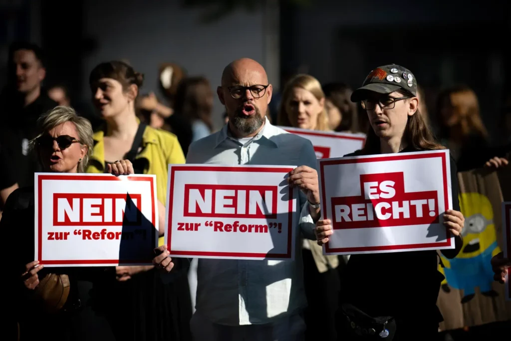 Reform protesto